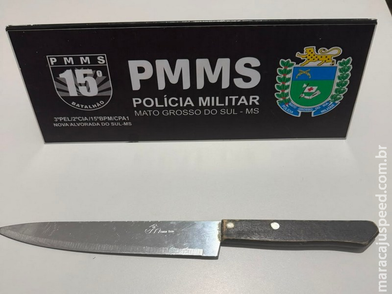 Homem de 41 anos é preso em flagrante por descumprir medida protetiva em Nova Alvorada do Sul