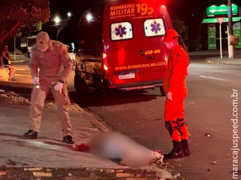 Homem é executado e jovem fica ferida após ataque a tiros em Ivinhema