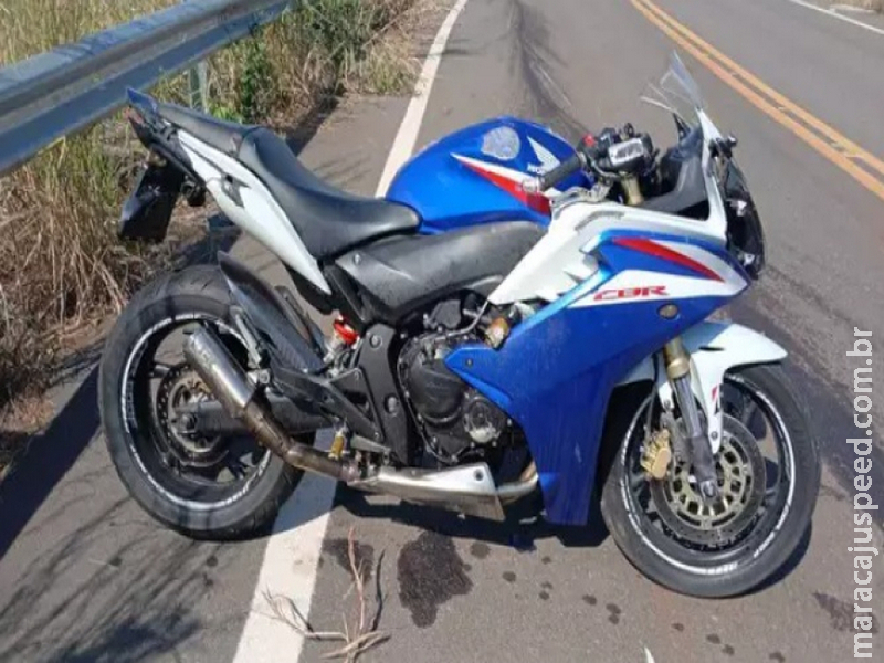 Motociclista morre em queda na rodovia