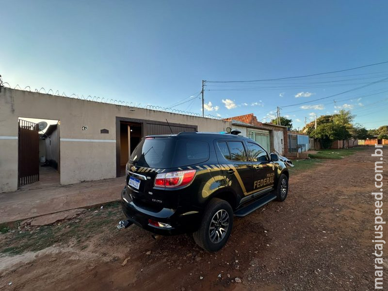 PF combate organização criminosa envolvida com tráfico de drogas e lavagem de capitais em MS