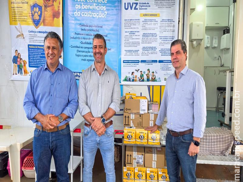 Prefeitura de Maracaju amplia ações de proteção animal com novos investimentos para a Vigilância de Zoonoses
