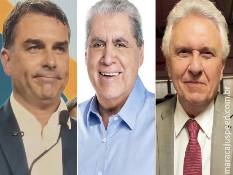 Puccinelli diz que apoiará Caiado no 1° turno e Flávio Bolsonaro ‘com nariz fechado’ em eventual 2° turno
