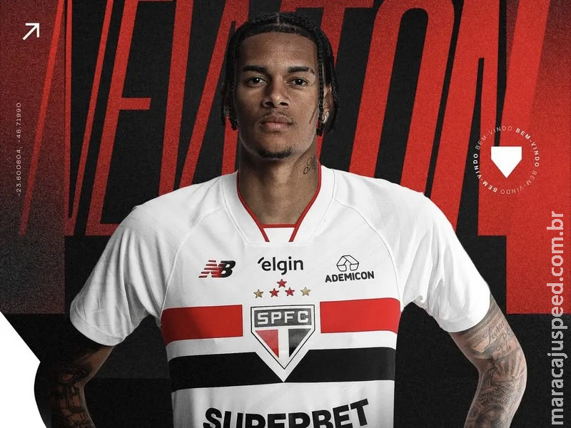 São Paulo anuncia a contratação de Newton após acerto com Botafogo