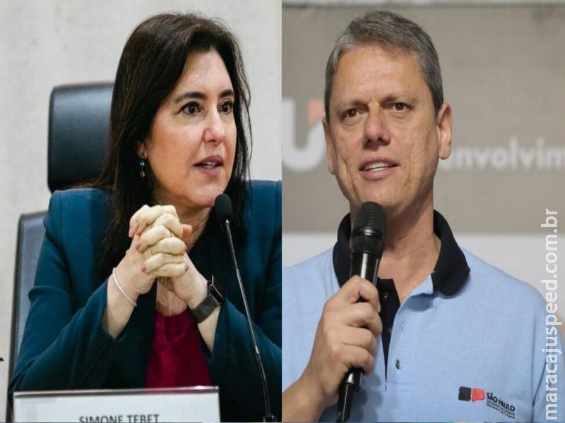 “Sou corintiana e pago imposto em SP”, diz Tebet sobre crítica de Tarcísio