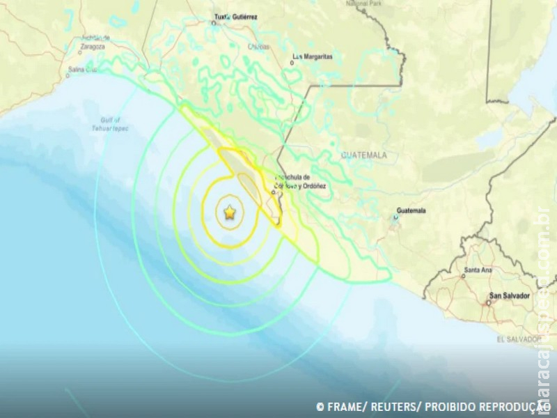 Terremoto de magnitude 7,4 atinge Puerto Madero, no México