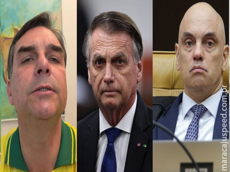 Urgente: Moraes proíbe Flávio Bolsonaro de visitar Jair por 90 dias
