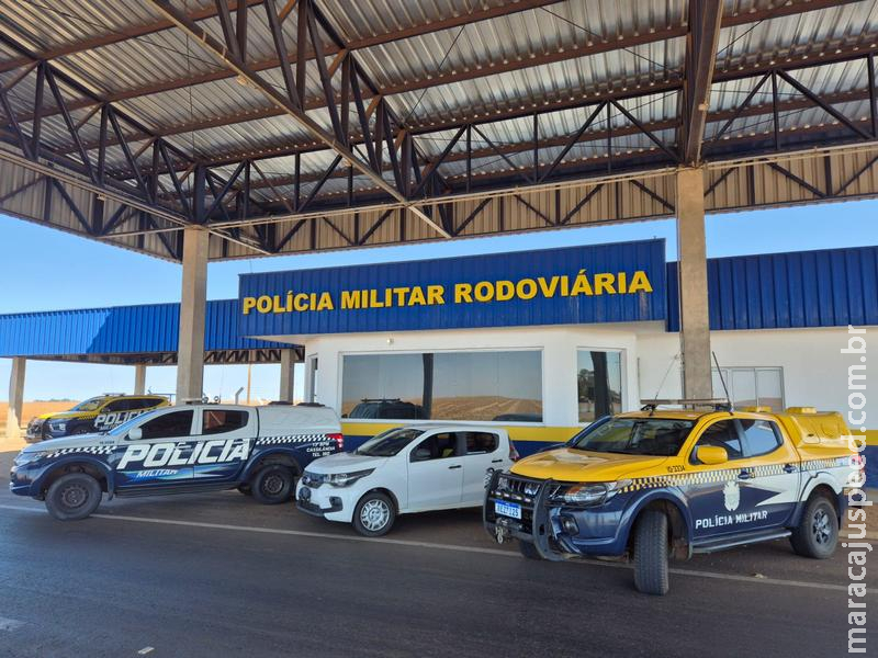 BPMRv recupera Fiat Mobi furtado avaliado em R$ 40 mil na MS-306, em Chapadão do Sul
