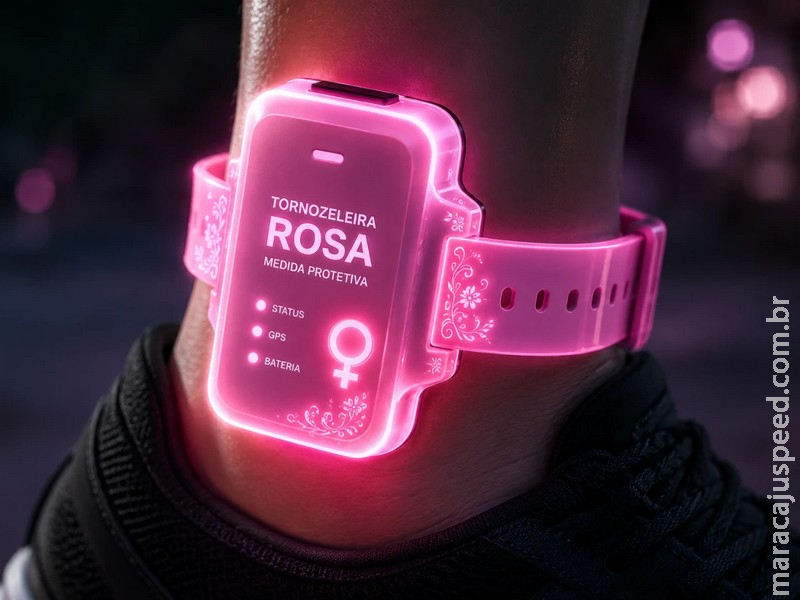Finalmente! Proposta na ALEMS prevê identificação na cor rosa em tornozeleiras eletrônicas de agressores de mulheres