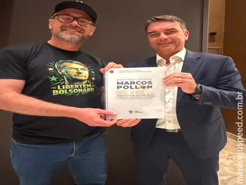 Flávio Bolsonaro confia a Pollon missão estratégica para a transição de governo e fortalecimento da bancada federal