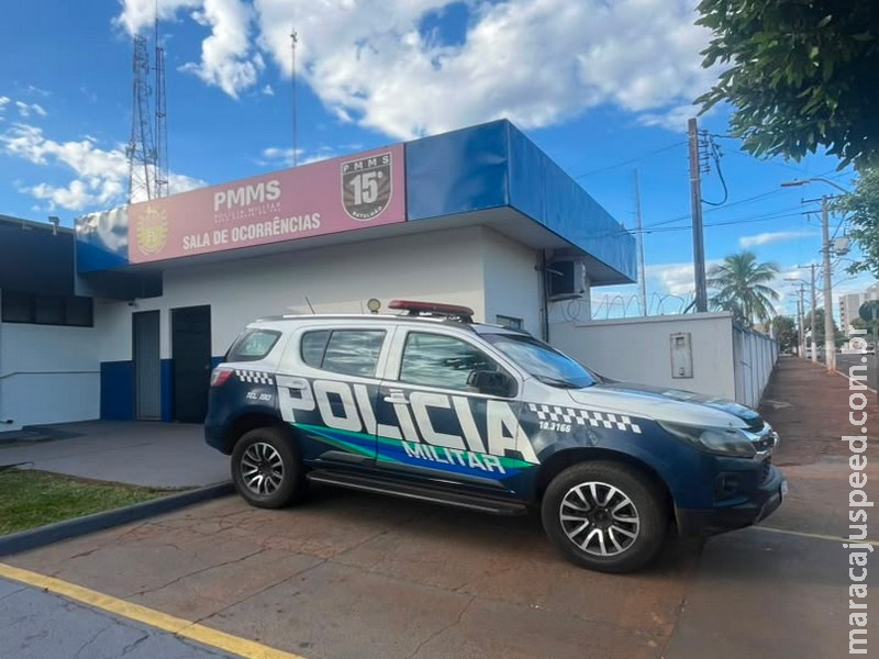 Homem é detido após tentar enforcar a esposa e ameçar jogar carro contra meio-fio em Maracaju