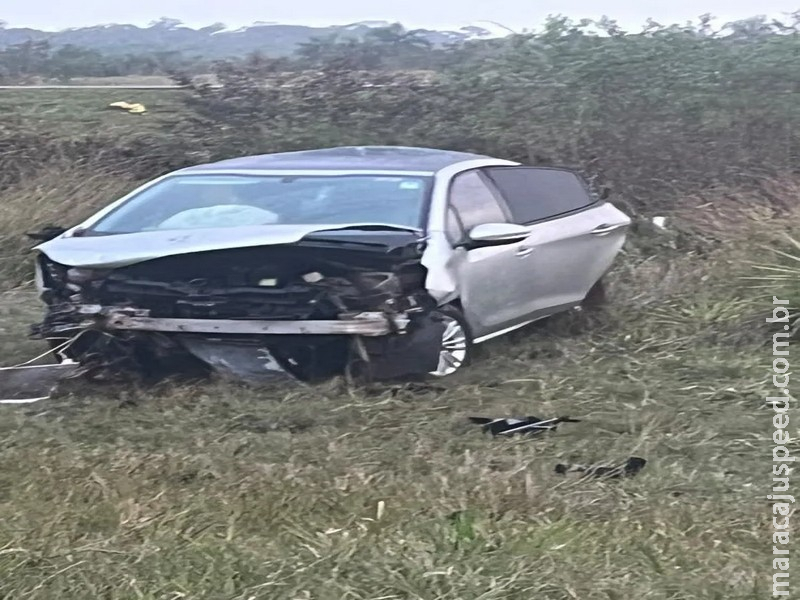 Identificada mulher que morreu em acidente entre Ponta Porã e Antônio João