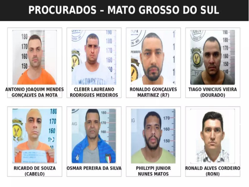 Irmão de ex-BBB integra lista de 8 procurados de MS