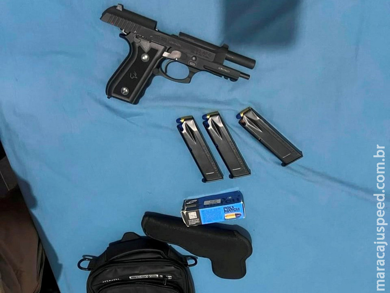 Juiz concede liberdade a homem preso com pistola 9 milímetros em clínica de reabilitação