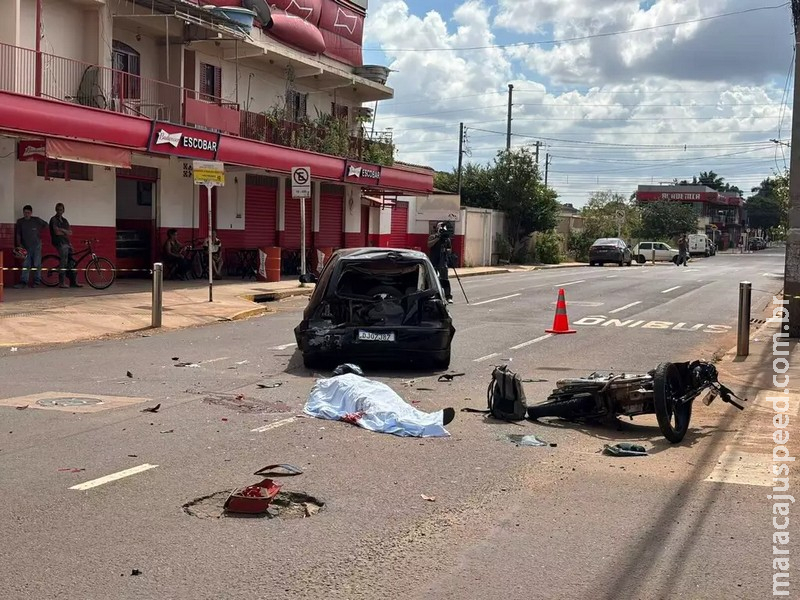 Motorista embriagado e sem CNH é preso por homicídio após morte de motociclista