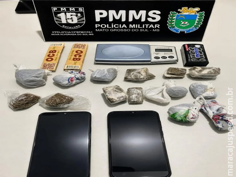 PM fecha o cerco contra tráfico e prende dois homens em Nova Alvorada do Sul
