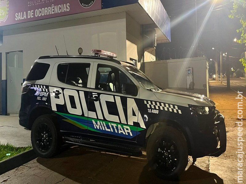 Polícia Militar atende ocorrência de violência doméstica e encaminha jovem à Delegacia em Maracaju