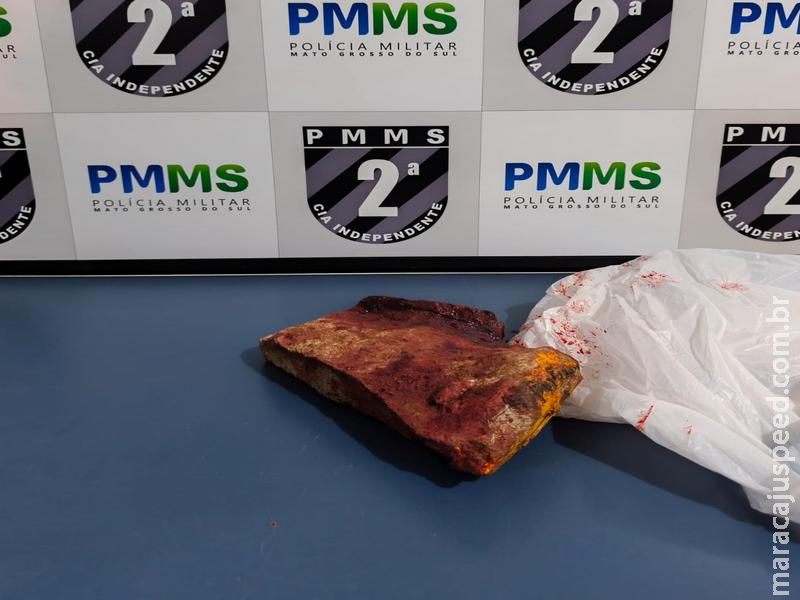 Polícia Militar de Caarapó prende homem de 34 anos por tentativa de homicídio na praça central