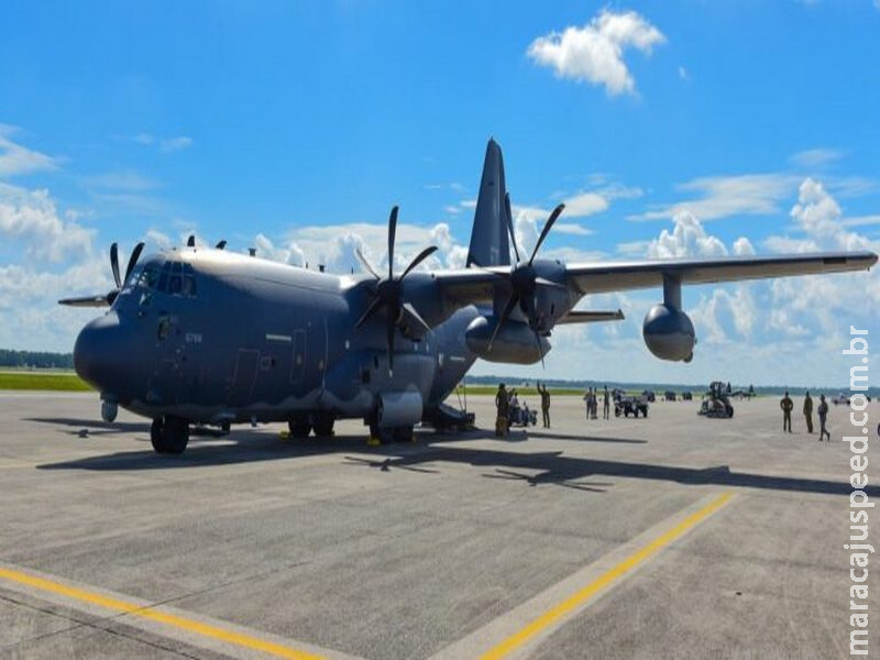 Avião que prendeu Maduro pousa em base aérea de Campo Grande