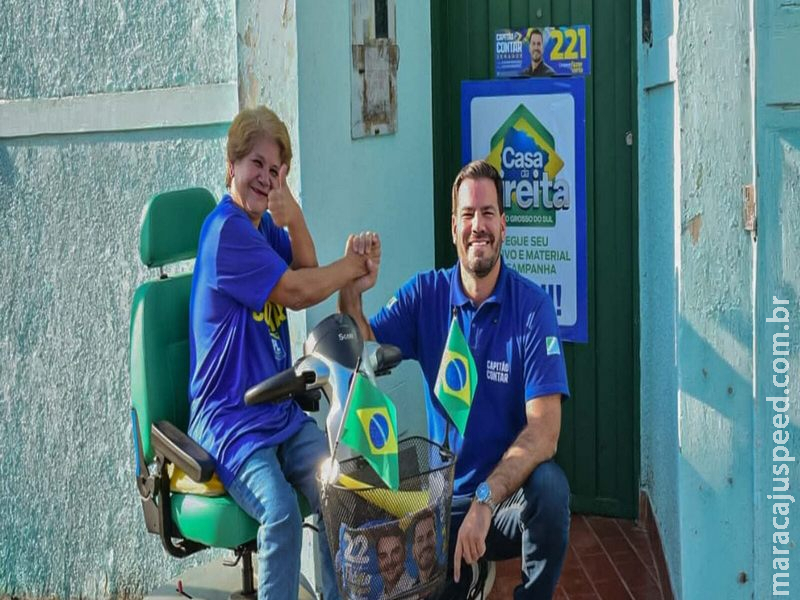 Capitão do Bolsonaro: Contar lança ‘Casa da Direita’ em MS e destaca a força do apoio voluntário na campanha