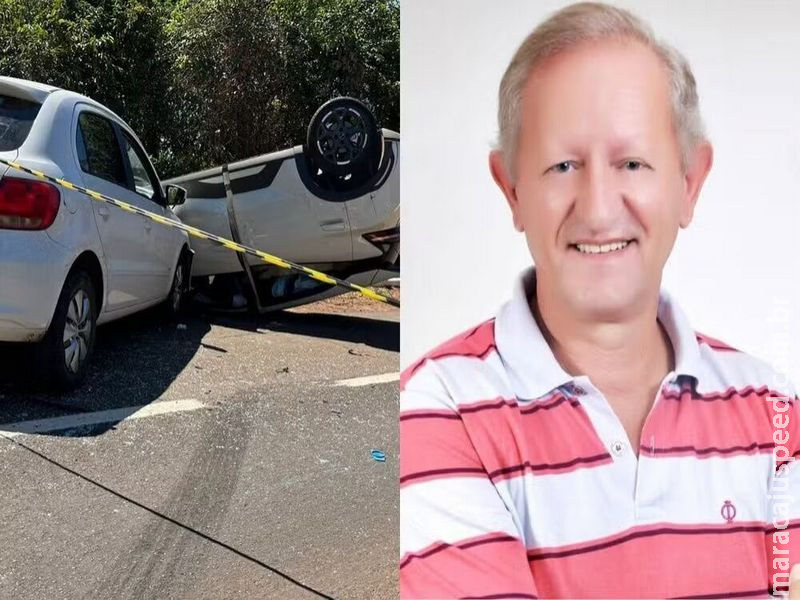 Carro capota após batida na BR-158 e delegado aposentado morre em MS