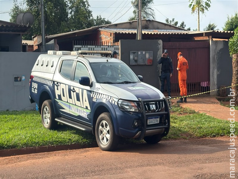 Execução na Vila Juquita: Homem é encurralado e morto a tiros dentro de banheiro em Maracaju