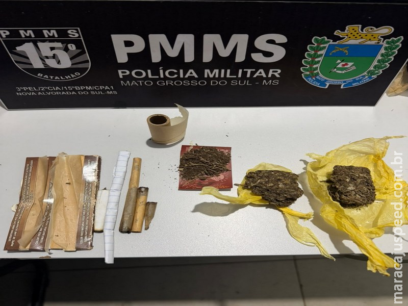 Força Tática apreende adolescente de 14 anos por tráfico de drogas no "Buracão" em Nova Alvorada do Sul