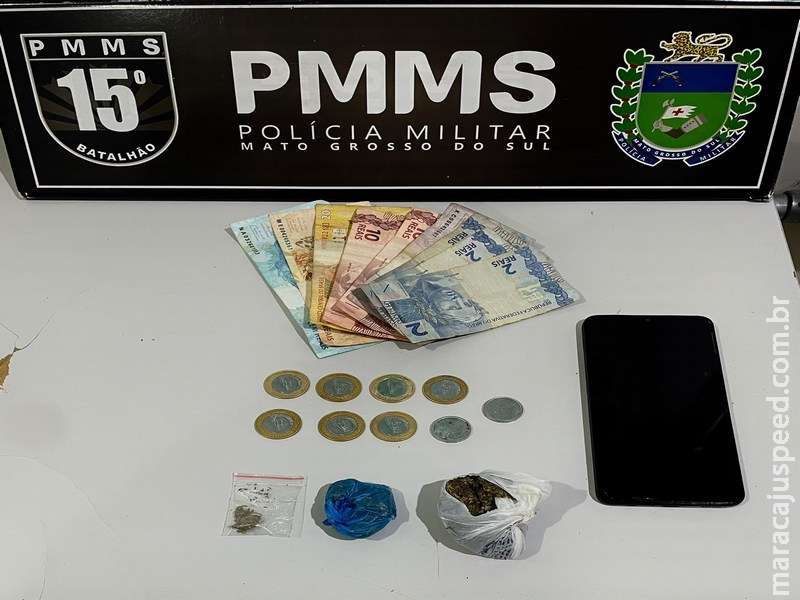 Força Tática prende evadido do sistema prisional com maconha na Rodoviária de Maracaju