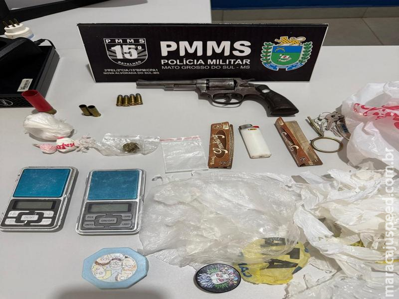 Homem armado é morto após reagir a abordagem policial e tentar contra militar em Nova Alvorada do Sul