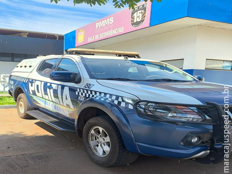 Homem é preso em flagrante por lesão corporal e violência doméstica no Bairro Maracaju