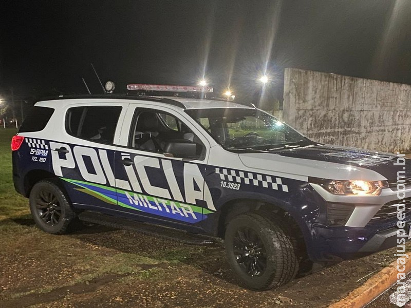 Homem é preso pela PM após arrombar portão e causar danos no Estádio Municipal de Rio Brilhante