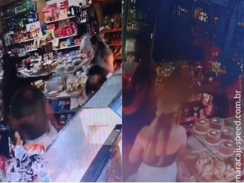 Jovem é baleado dentro de padaria na frente de clientes em MS