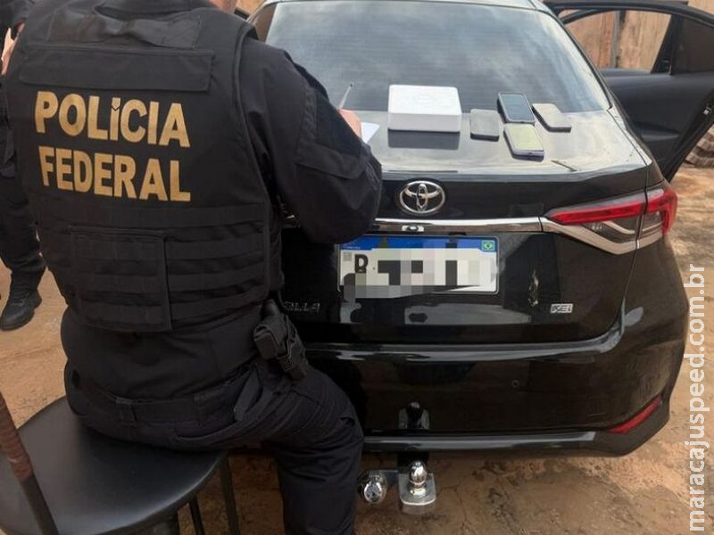 OPERAÇÃO NEXUM  - PF cumpre mandados em operação contra esquema de descaminho e extorsão em MS