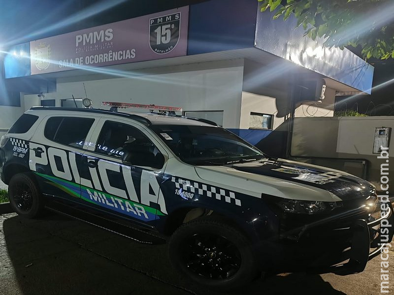 PM atende ocorrência de ameaça no âmbito da violência doméstica em Maracaju