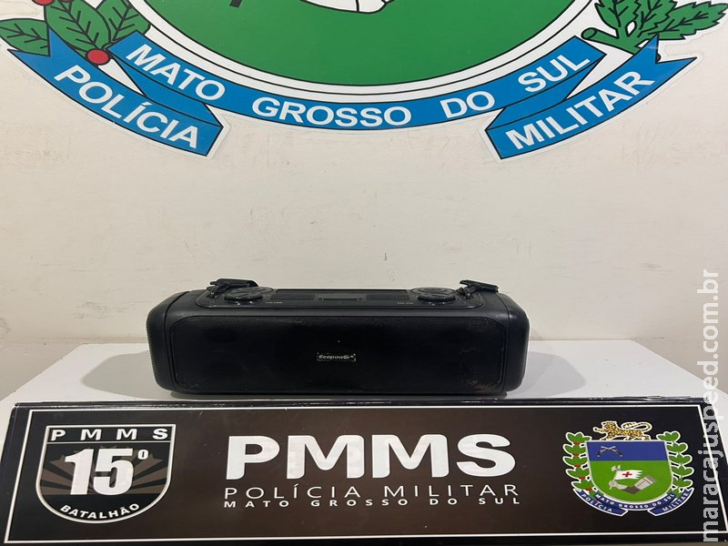 PM encerra briga generalizada e apreende som alto na área urbana de Maracaju