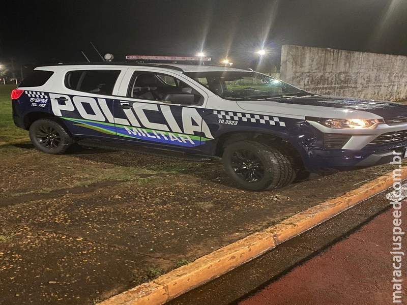 Polícia Militar aborda quatro suspeitos e apreende maconha próximo ao Estádio Municipal em Rio Brilhante