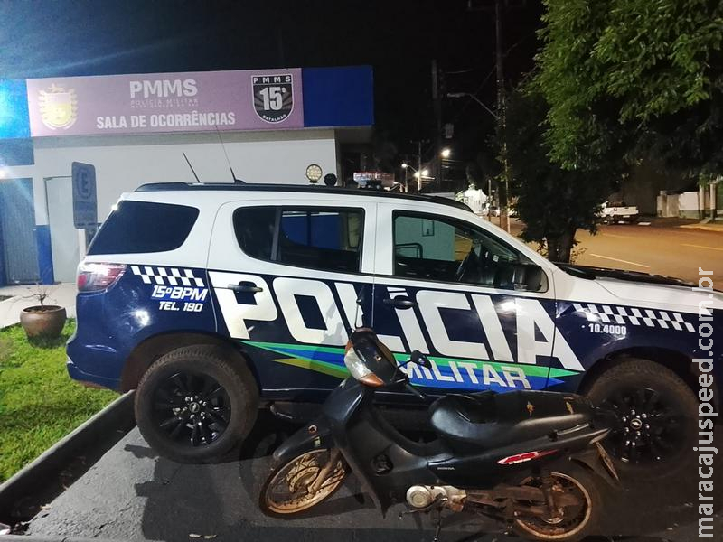 Polícia Militar prende homem que alugava moto para o Comando Vermelho na Vila Juquita em Maracaju