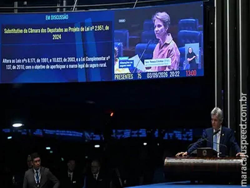 Senado aprova reforma do Seguro Rural que segue para sanção presidencial