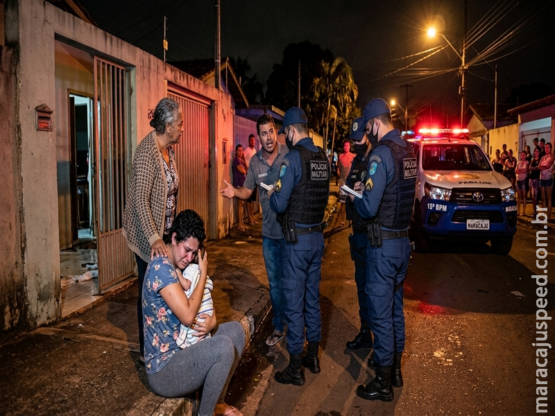 Terror de Facção: Mãe com bebê no colo se esconde no banheiro e escapa de tentativa de homicídio em Maracaju
