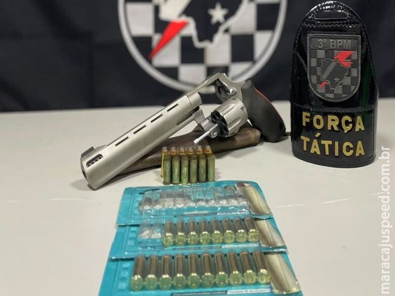 CAC é preso após atirar durante festa em empresa