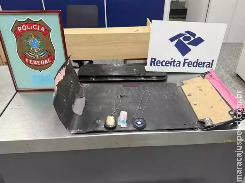 Cocaína que saiu de MS é apreendida em aeroporto do Rio