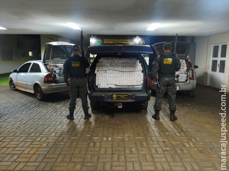 DOF apreende 6 mil pacotes de cigarros contrabandeados em depósito no Distrito de Vila Vargas