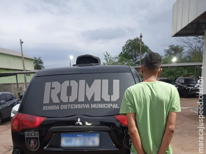 Guarda Civil Metropolitana prende homem por Tráfico de Drogas no centro de Campo Grande