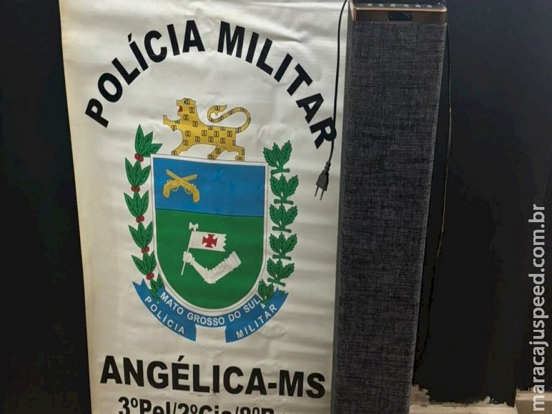Homem é levado à delegacia após aumentar som e resistir à abordagem policial em Angélica
