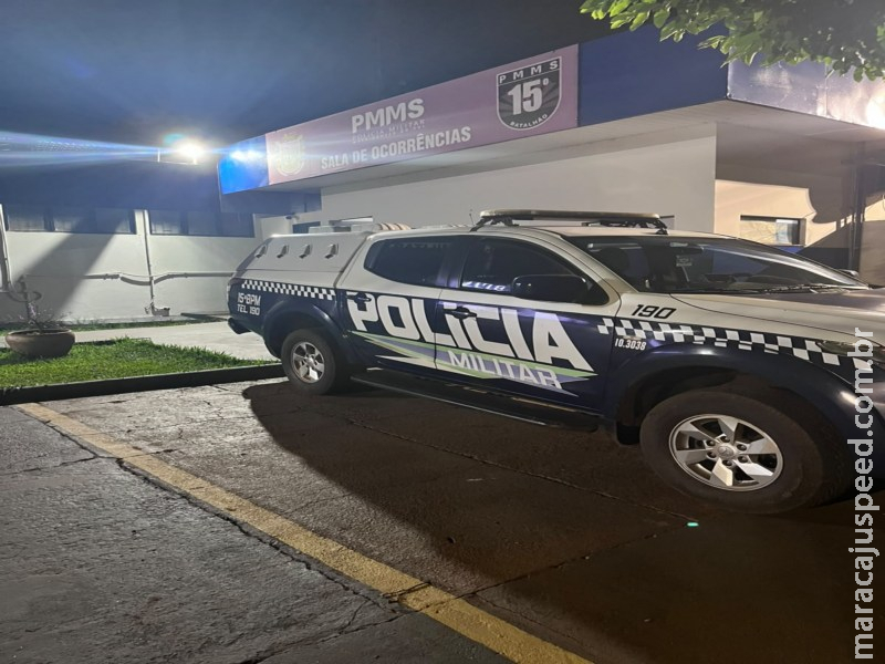 Homem é preso pela Polícia Militar após perseguir e ameaçar de morte ex-namorada em Maracaju