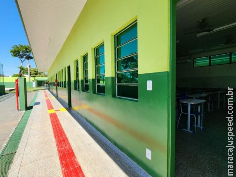 Infraestrutura das escolas impulsionam aprendizagem em MS