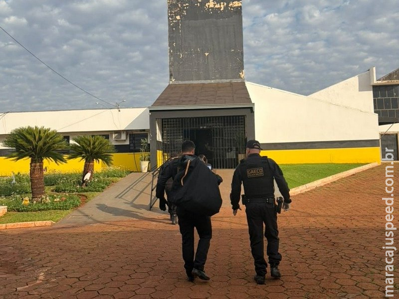 Ivinhema está entre cidades-alvo de operação que investiga entrada de ilícitos em presídio