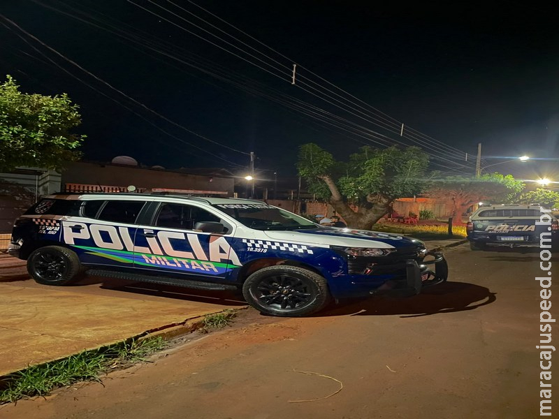 Maracaju: Homem cobrando dívida tenta fugir de abordagem e é preso pela Força Tática na Vila Adrien