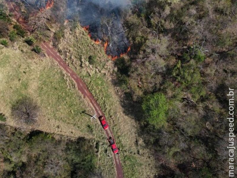 MS mantém prevenção e atendimento aos incêndios florestais