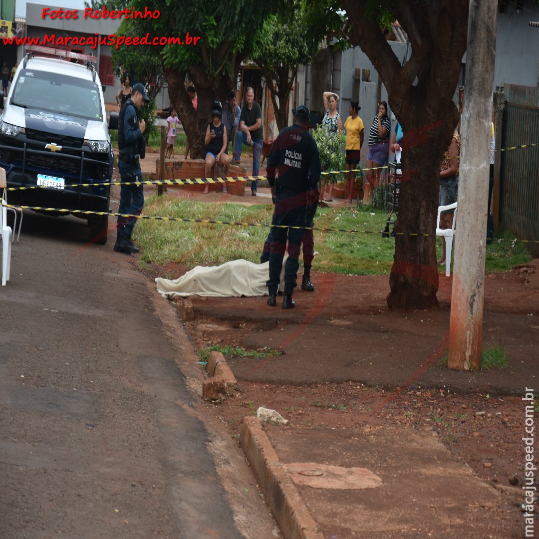 Mulher usando tornozeleira eletrônica é executada a tiros de pistola 9mm na Vila Adrien em Maracaju