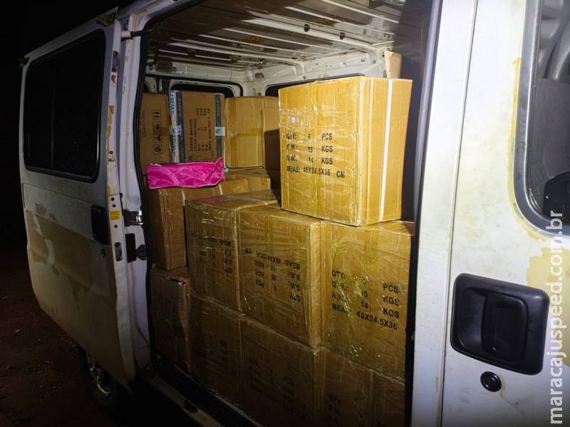 Polícia apreende mercadorais contrabandeadas que seriam levadas para a Capital